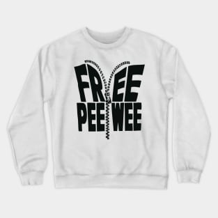 Free Pee Wee Crewneck Sweatshirt